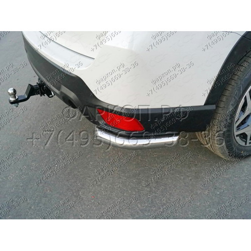 TCU00133 ТСС Фаркоп на Subaru Forester S5 2018-2024. Требуется подрезка бампера. Тип шара: E (шаровый узел под американский квадрат). Нагрузки: 1250/75 кг