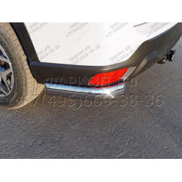 TCU00133 ТСС Фаркоп на Subaru Forester S5 2018-2024. Требуется подрезка бампера. Тип шара: E (шаровый узел под американский квадрат). Нагрузки: 1250/75 кг