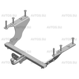 SU 05 AVTOS Фаркоп на Subaru Forester 2008-2013 без подрезки бампера. Тип шара: A. Нагрузки: 1500/75 кг, масса фаркопа 19,5 кг (без электрики в комплекте)