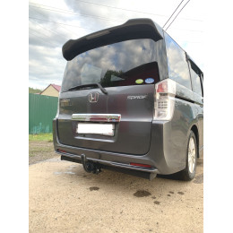 H.H11.A HALTY Фаркоп на Honda Stepwagon 2WD/4WD, в т.ч. Spada, кроме авто с обвесом 2009-2015 без подрезки бампера. Тип шара: A. Нагрузки: 750/75 кг, масса фаркопа 20,6 кг
