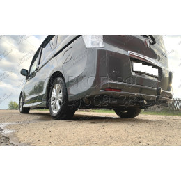 H.H11.A HALTY Фаркоп на Honda Stepwagon 2WD/4WD, в т.ч. Spada, кроме авто с обвесом 2009-2015 без подрезки бампера. Тип шара: A. Нагрузки: 750/75 кг, масса фаркопа 20,6 кг