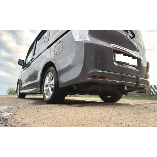 H.H11.A HALTY Фаркоп на Honda Stepwagon 2WD/4WD, в т.ч. Spada, кроме авто с обвесом 2009-2015 без подрезки бампера. Тип шара: A. Нагрузки: 750/75 кг, масса фаркопа 20,6 кг