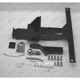T-UAZ-04E TAVIALS ТСУ для УАЗ 3163 Patriot 2005-2015, 2015- без снятия и выреза бампера. Тип шара: E. Нагрузки: 1500/100 кг, масса фаркопа 15,4 кг (без электрики в комплек