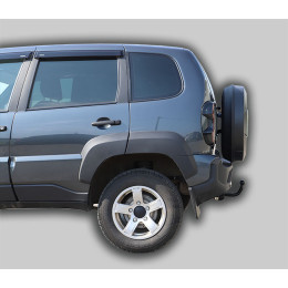 T-VAZ-18A TAVIALS ТСУ со съемным шаром для ВАЗ 2123 Chevrolet Niva / Шевроле Нива / Шнива 1999-2020, Lada Niva 2020-2021, Lada Niva Travel 2021- без снятия и выреза бампера. Нагрузки: 7