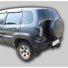 T-VAZ-18A TAVIALS ТСУ со съемным шаром для ВАЗ 2123 Chevrolet Niva / Шевроле Нива / Шнива 1999-2020, Lada Niva 2020-2021, Lada Niva Travel 2021- без снятия и выреза бампера. Нагрузки: 7