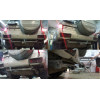 T034A GALIA Полностью оцинкованный фаркоп на Toyota Land Cruiser Prado 90 1996-2002, Toyota 4Runner 1995-2002. Тип шара: A. Установка без снятия и выреза бампера. Нагрузки: 3500/130 кг, масса фаркопа 20,25 кг