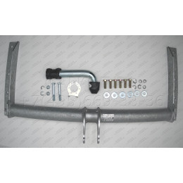 T034A GALIA Полностью оцинкованный фаркоп на Toyota Land Cruiser Prado 90 1996-2002, Toyota 4Runner 1995-2002. Тип шара: A. Установка без снятия и выреза бампера. Нагрузки: 3500/1