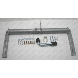 T034A GALIA Полностью оцинкованный фаркоп на Toyota Land Cruiser Prado 90 1996-2002, Toyota 4Runner 1995-2002. Тип шара: A. Установка без снятия и выреза бампера. Нагрузки: 3500/1