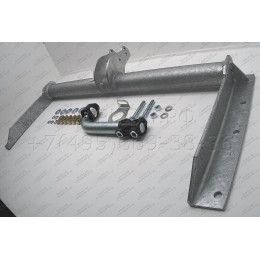 T034A GALIA Полностью оцинкованный фаркоп на Toyota Land Cruiser Prado 90 1996-2002, Toyota 4Runner 1995-2002. Тип шара: A. Установка без снятия и выреза бампера. Нагрузки: 3500/1