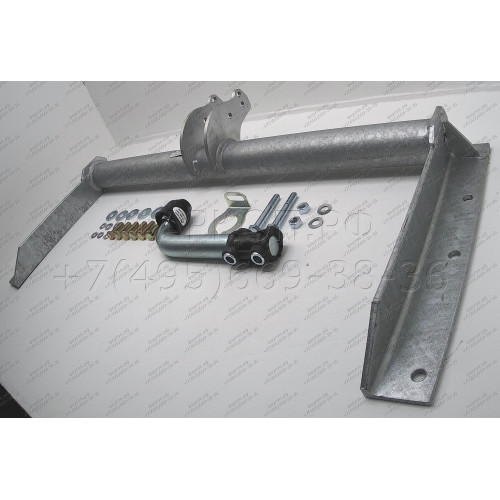 T034A GALIA Полностью оцинкованный фаркоп на Toyota Land Cruiser Prado 90 1996-2002, Toyota 4Runner 1995-2002. Тип шара: A. Установка без снятия и выреза бампера. Нагрузки: 3500/130 кг, масса фаркопа 20,25 кг