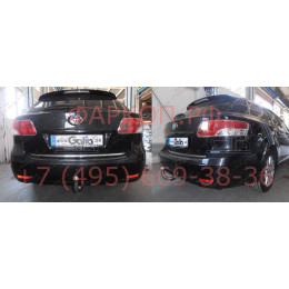 T059A GALIA Полностью оцинкованный фаркоп на Toyota Avensis седан/универсал 2009-2018. Подрозетник убирается за бампер. Тип шара: A. Установка без снятия и в
