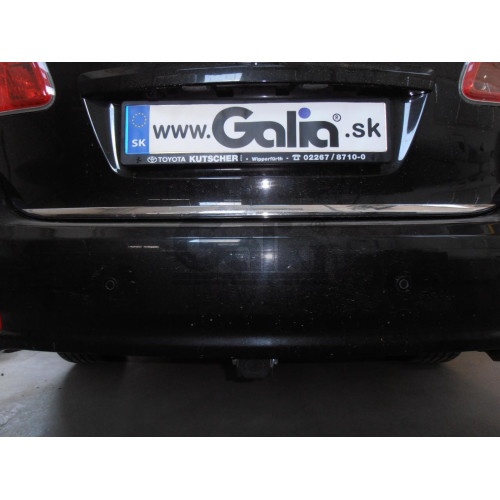 T059A GALIA Полностью оцинкованный фаркоп на Toyota Avensis седан/универсал 2009-2018. Подрозетник убирается за бампер. Тип шара: A. Установка без снятия и выреза бампера. Нагрузки: 2000/80 кг, масса фаркопа 18,12 кг