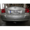 T066C GALIA Полностью оцинкованный фаркоп на Toyota Avensis седан/лифтбек 2003-2009. Тип шара: C (горизонтальный съемный). Невидимый вырез бампера. Нагрузки: 1600/75 кг, масса фаркопа 14,97 кг