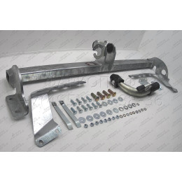 T066C GALIA Полностью оцинкованный фаркоп на Toyota Avensis седан/лифтбек 2003-2009. Тип шара: C (горизонтальный съемный). Невидимый вырез бампера. Нагрузки: