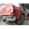 T078A GALIA Полностью оцинкованный фаркоп на Toyota Hilux 2015-, JAC T6 2021-, JAC T8 2018-, JAC Т8 Pro 2023-, Sollers ST6 2023-, Sollers ST8 2025-. Тип шара: A. Установка без выреза бампера. Нагрузки: 3500/140 кг, масса фаркопа 24,22 кг