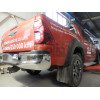 T078A GALIA Полностью оцинкованный фаркоп на Toyota Hilux 2015-, JAC T6 2021-, JAC T8 2018-, JAC Т8 Pro 2023-, Sollers ST6 2023-, Sollers ST8 2025-. Тип шара: A. Установка без выреза бампера. Нагрузки: 3500/140 кг, масса фаркопа 24,22 кг