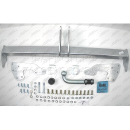 T078A GALIA Полностью оцинкованный фаркоп на Toyota Hilux 2015-, JAC T6 2021-, JAC T8 2018-, JAC Т8 Pro 2023-, Sollers ST6 2023-, Sollers ST8 2025-. Тип шара: A. Установка без выреза бампера. 