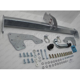T078A GALIA Полностью оцинкованный фаркоп на Toyota Hilux 2015-, JAC T6 2021-, JAC T8 2018-, JAC Т8 Pro 2023-, Sollers ST6 2023-, Sollers ST8 2025-. Тип шара: A. Установка без выреза бампера. 
