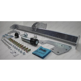 T078A GALIA Полностью оцинкованный фаркоп на Toyota Hilux 2015-, JAC T6 2021-, JAC T8 2018-, JAC Т8 Pro 2023-, Sollers ST6 2023-, Sollers ST8 2025-. Тип шара: A. Установка без выреза бампера. 