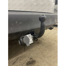 T116-A Лидер-плюс ТСУ для Toyota RAV4 2013-2019. Требуется подрезка бампера. Нагрузки: 1500/75 кг, масса фаркопа 23,5 кг (без электрики в комплекте)