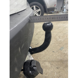 T116-A Лидер-плюс ТСУ для Toyota RAV4 2013-2019. Требуется подрезка бампера. Нагрузки: 1500/75 кг, масса фаркопа 23,5 кг (без электрики в комплекте)