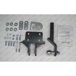 T123-AE Лидер-плюс ТСУ для Toyota Land Cruiser Prado J120 2002-2009, Toyota Land Cruiser Prado J150 2009-2023. Требуется подрезка бампера. Тип шара: AE. Нагрузки: 1500/75 кг, масса фаркоп