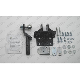 T123-AE Лидер-плюс ТСУ для Toyota Land Cruiser Prado J120 2002-2009, Toyota Land Cruiser Prado J150 2009-2023. Требуется подрезка бампера. Тип шара: AE. Нагрузки: 1500/75 кг, масса фаркоп