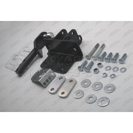 T123-AE Лидер-плюс ТСУ для Toyota Land Cruiser Prado J120 2002-2009, Toyota Land Cruiser Prado J150 2009-2023. Требуется подрезка бампера. Тип шара: AE. Нагрузки: 1500/75 кг, масса фаркоп