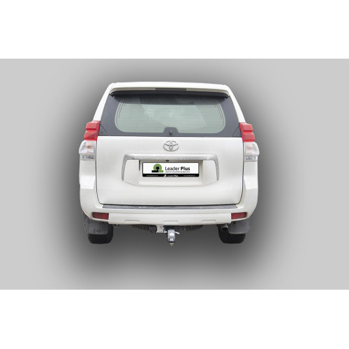 T123-E Лидер-плюс ТСУ для Toyota Land Cruiser Prado J120 2002-2009, Toyota Land Cruiser Prado J150 2009-2023, Lexus GX 470 2002-2009, Lexus GX 460 2009-2023. Требуется подрезка бампера. Тип шара: E. Нагрузки: 1500/100 кг, масса фаркопа 9,5 кг (без электри