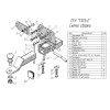 T123-E Лидер-плюс ТСУ для Toyota Land Cruiser Prado J120 2002-2009, Toyota Land Cruiser Prado J150 2009-2023, Lexus GX 470 2002-2009, Lexus GX 460 2009-2023. Требуется подрезка бампера. Тип шара: E. Нагрузки: 1500/100 кг, масса фаркопа 9,5 кг (без электри