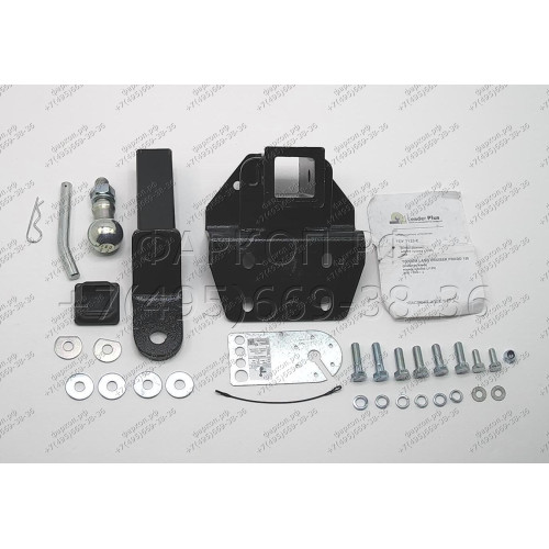 T123-E Лидер-плюс ТСУ для Toyota Land Cruiser Prado J120 2002-2009, Toyota Land Cruiser Prado J150 2009-2023, Lexus GX 470 2002-2009, Lexus GX 460 2009-2023. Требуется подрезка бампера. Тип шара: E. Нагрузки: 1500/100 кг, масса фаркопа 9,5 кг (без электри