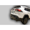 T125-A Лидер-плюс ТСУ для Toyota RAV4 2019-2025, Suzuki Across 2020-2025 без снятия и выреза бампера. Нагрузки: 1500/75 кг, масса фаркопа 17 кг (без электрики в комплекте)