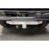TCU00169 ТСС Фаркоп на Toyota Land Cruiser Prado 150 Black Onyx 2020-2023 с накладкой с надписью Prado без подрезки бампера. Тип шара: E (шаровый узел под американский квадрат). Нагрузки: 1800/120 кг