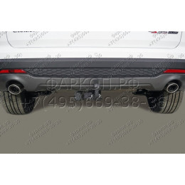TCU00338 ТСС Распродажа! Фаркоп на Changan CS35 Plus 2WD 1.5T рестайлинг 2021-. Требуется подрезка бампера. Тип шара: A. Нагрузки: 1000/75 кг