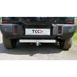TCU00415 ТСС Распродажа! Фаркоп на Jetour T2 2024- без подрезки бампера. Тип шара: E (шаровый узел под американский квадрат). Нагрузки: 1500/100 кг