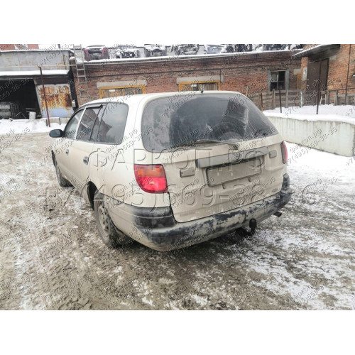 H.T42.A HALTY Фаркоп на Toyota Caldina T190 рессорная 1992-2002 (кузов 196, 197, 198). Требуется подрезка бампера. Тип шара: A. Нагрузки: 750/75 кг, масса фаркопа 12,9 кг