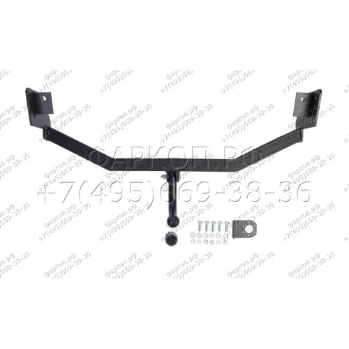 H.T62.A HALTY Фаркоп на Toyota Lite Ace Noah 1996-2001, Toyota Town Ace Noah 1996-2001, Toyota Lite Ace 1996-2007, Toyota Town Ace 1996-2007, в т.ч. Field Tourer, кроме Road Tourer, Daihatsu Delta 1996-2001 без подрезки бампера. Тип шара: A. Нагрузки: 750