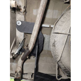 H.T66.A HALTY Фаркоп на Toyota Probox / Suceed 2WD/4WD 2002-2014 без подрезки бампера. Тип шара: A. Нагрузки: 550/75 кг, масса фаркопа 16,9 кг