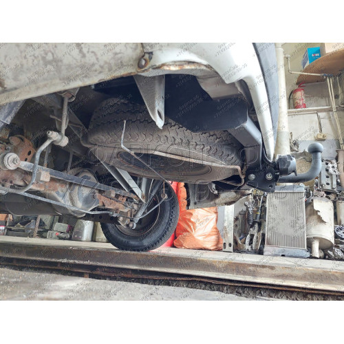 H.T66.A HALTY Фаркоп на Toyota Probox / Suceed 2WD/4WD 2002-2014 без подрезки бампера. Тип шара: A. Нагрузки: 550/75 кг, масса фаркопа 16,9 кг