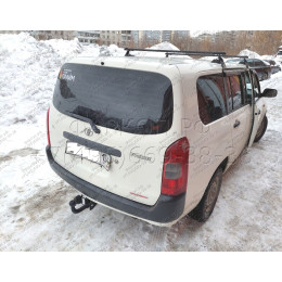 H.T66.A HALTY Фаркоп на Toyota Probox / Suceed 2WD/4WD 2002-2014 без подрезки бампера. Тип шара: A. Нагрузки: 550/75 кг, масса фаркопа 16,9 кг