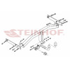 V-127 STEINHOF Фаркоп на Volkswagen Tiguan 2007-2016. Требуется подрезка бампера. Тип шара: A. Нагрузки: 2500/100 кг, масса фаркопа 19,8 кг (без электрики в комплекте)