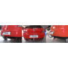 V042A GALIA Полностью оцинкованный фаркоп на Volkswagen Polo IV 2001-2009. Особенности: колесная база 2465 мм. Тип шара: A. Подрезка бампера. Нагрузки: 1200/60 кг, масса фаркопа 13,5 кг