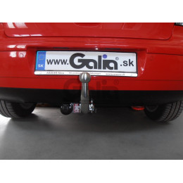 V042A GALIA Полностью оцинкованный фаркоп на Volkswagen Polo IV 2001-2009. Особенности: колесная база 2465 мм. Тип шара: A. Подрезка бампера. Нагрузки: 1200/60 кг, ма