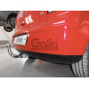 V042A GALIA Полностью оцинкованный фаркоп на Volkswagen Polo IV 2001-2009. Особенности: колесная база 2465 мм. Тип шара: A. Подрезка бампера. Нагрузки: 1200/60 кг, масса фаркопа 13,5 кг
