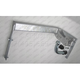 V042A GALIA Полностью оцинкованный фаркоп на Volkswagen Polo IV 2001-2009. Особенности: колесная база 2465 мм. Тип шара: A. Подрезка бампера. Нагрузки: 1200/60 кг, ма