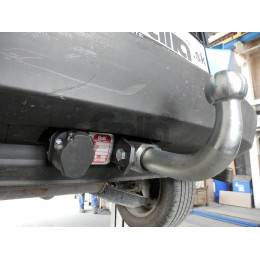 V069A GALIA Полностью оцинкованный фаркоп на Volkswagen Tiguan 2007-2016, Tiguan 2 2016-2024, Audi Q3 2011-2019, 2019-2025, SEAT Tarraco 2018-2024. Тип шара: A. Невидимый вырез бампера. Нагруз