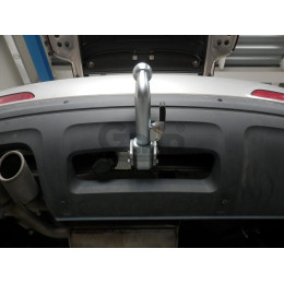 V069A GALIA Полностью оцинкованный фаркоп на Volkswagen Tiguan 2007-2016, Tiguan 2 2016-2024, Audi Q3 2011-2019, 2019-2025, SEAT Tarraco 2018-2024. Тип шара: A. Невидимый вырез бампера. Нагруз