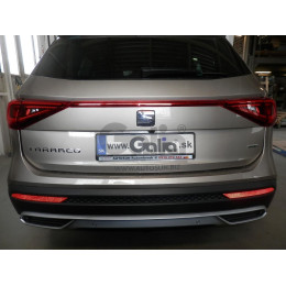 V069A GALIA Полностью оцинкованный фаркоп на Volkswagen Tiguan 2007-2016, Tiguan 2 2016-2024, Audi Q3 2011-2019, 2019-2025, SEAT Tarraco 2018-2024. Тип шара: A. Невидимый вырез бампера. Нагруз