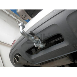 V069A GALIA Полностью оцинкованный фаркоп на Volkswagen Tiguan 2007-2016, Tiguan 2 2016-2024, Audi Q3 2011-2019, 2019-2025, SEAT Tarraco 2018-2024. Тип шара: A. Невидимый вырез бампера. Нагруз