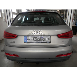 V069A GALIA Полностью оцинкованный фаркоп на Volkswagen Tiguan 2007-2016, Tiguan 2 2016-2024, Audi Q3 2011-2019, 2019-2025, SEAT Tarraco 2018-2024. Тип шара: A. Невидимый вырез бампера. Нагруз